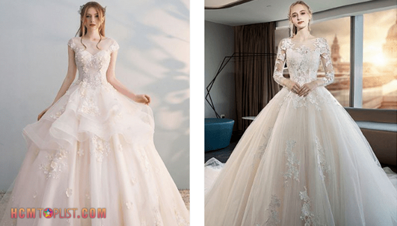 Top 10 địa chỉ thuê váy cưới đẹp giá rẻ tại TPHCM  HCMtoplist