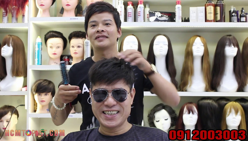 Tóc giả làm bằng tóc thật dành cho nam ở Tóc Giả Sài Gòn có gì khác biệt